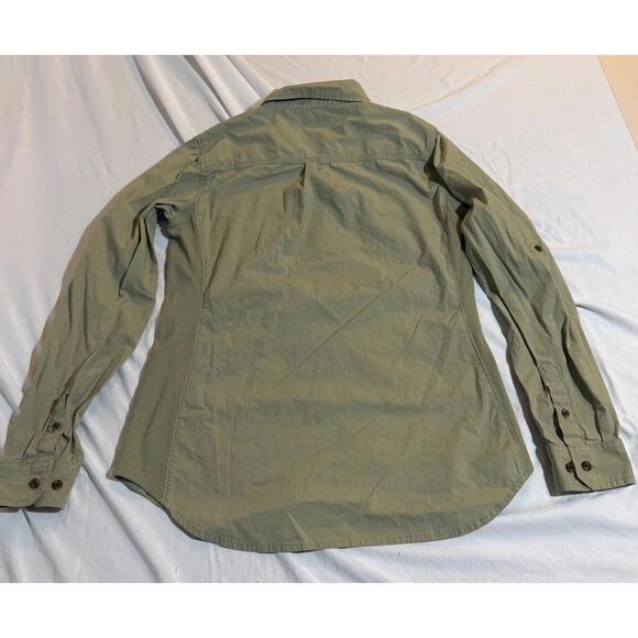 Carhartt Women's Long Sleeve Button Down Shirt Size Small - Picture 2 of 6